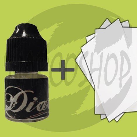 DIABLO K2 LIQUID SPRAY ON PAPER