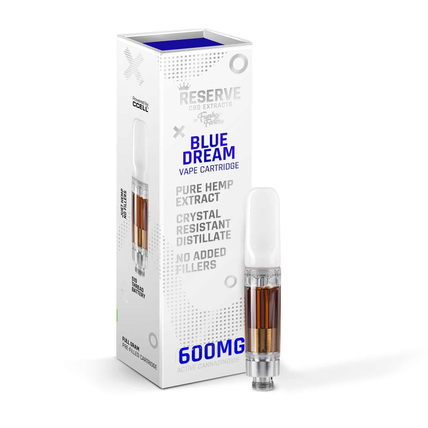 Blue Dream Vape Cartridge 600mg